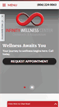 Mobile Screenshot of infinitywellnesslubbock.com